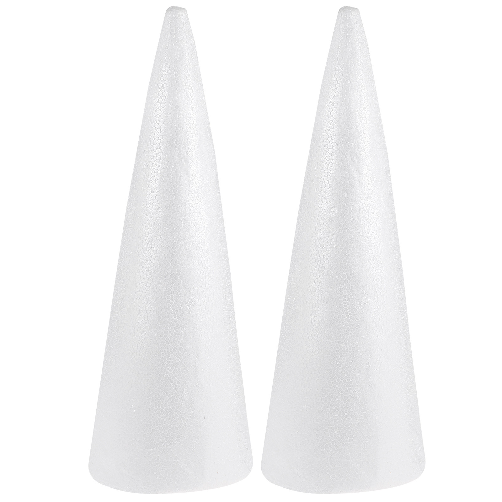 2Pcs Kerucut Busa Natal Akseso - Art Craft For Christmas ulasan dan harga