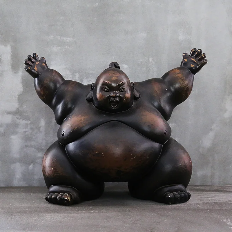Patung Sumo Jepang Patung Seni - Art Craft Japan ulasan dan harga