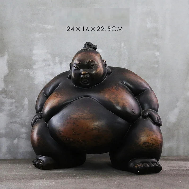Patung Sumo Jepang Patung Seni - Art Craft Japan ulasan dan harga