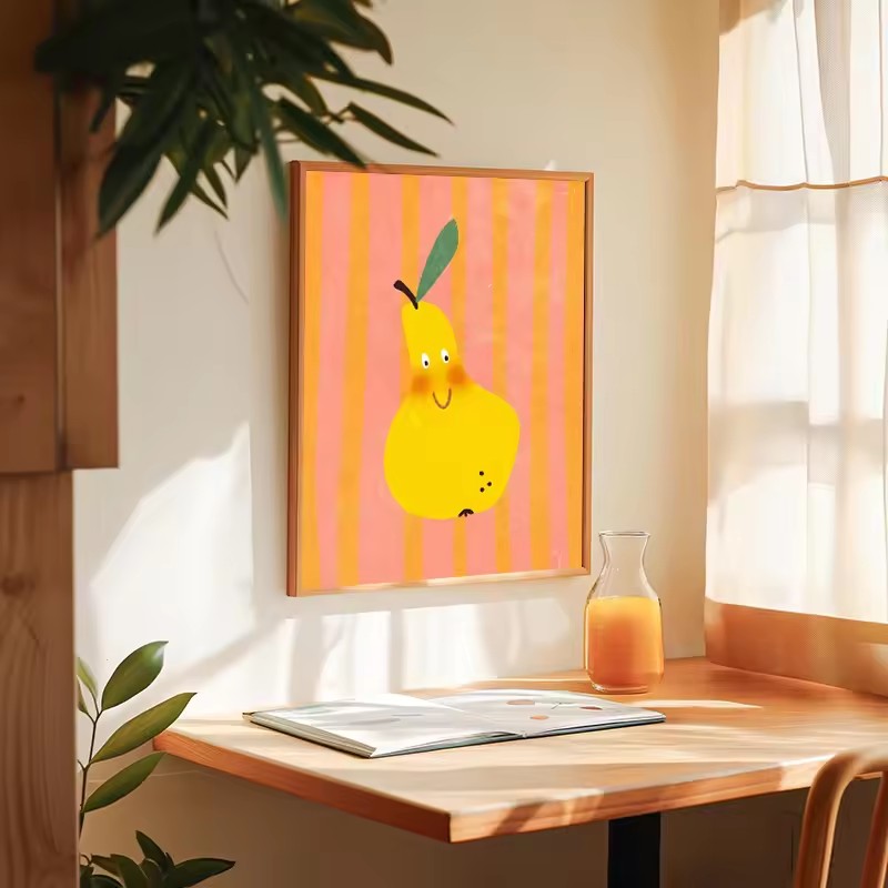 Poster Minuman Makanan Just Ea - Art Craft Kitchen ulasan dan harga