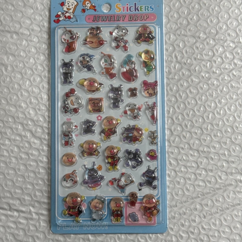 Stiker Relief 3D Anpanman Kawa - Artwork Craft ulasan dan harga