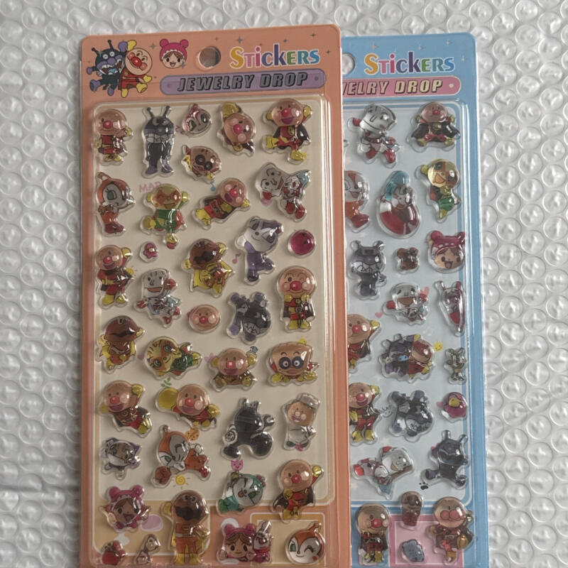 Stiker Relief 3D Anpanman Kawa - Artwork Craft ulasan dan harga