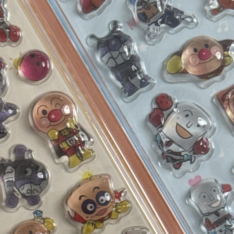 Stiker Relief 3D Anpanman Kawa - Artwork Craft ulasan dan harga